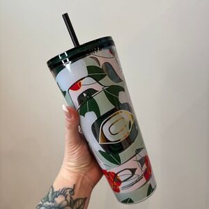 Starbucks‎ 2024 Alison Bremner Limited Edition 24oz Venti Tumbler Coffee Tea EUC